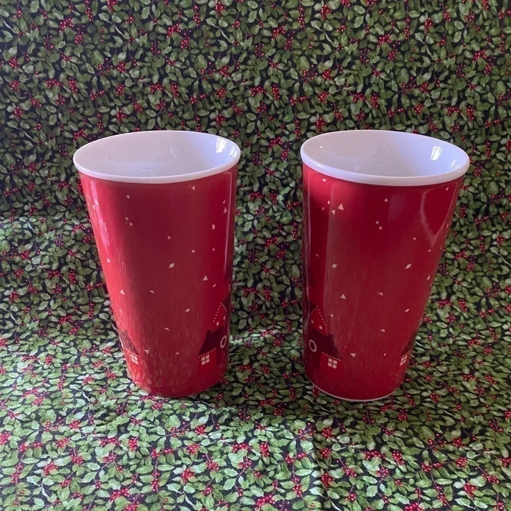 STARBUCKS-2013 HOLIDAY MUGS